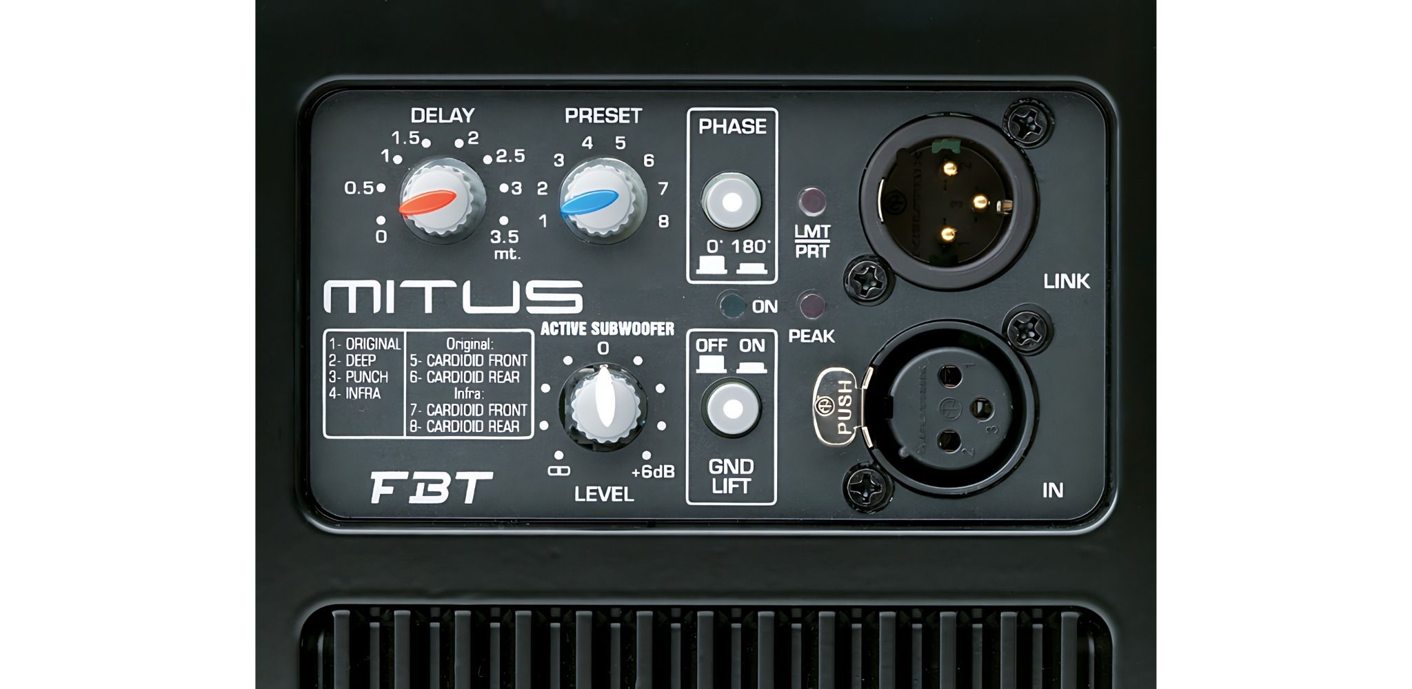 Loa subwoofer FBT Mitus 118SA chính hãng - Hình 3