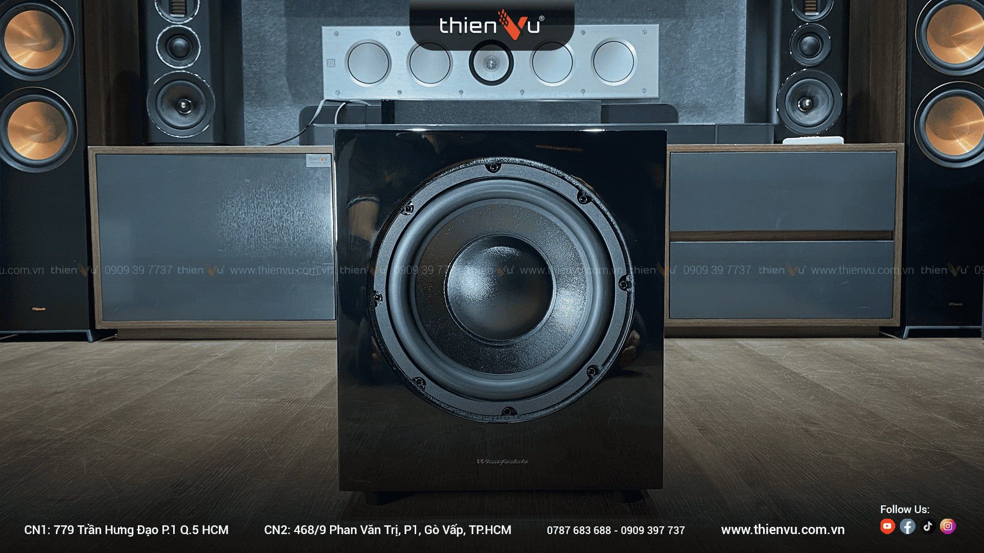 Loa Sub Wharfedale Subwoofer WH-D10 Chính Hãng - Hình 6