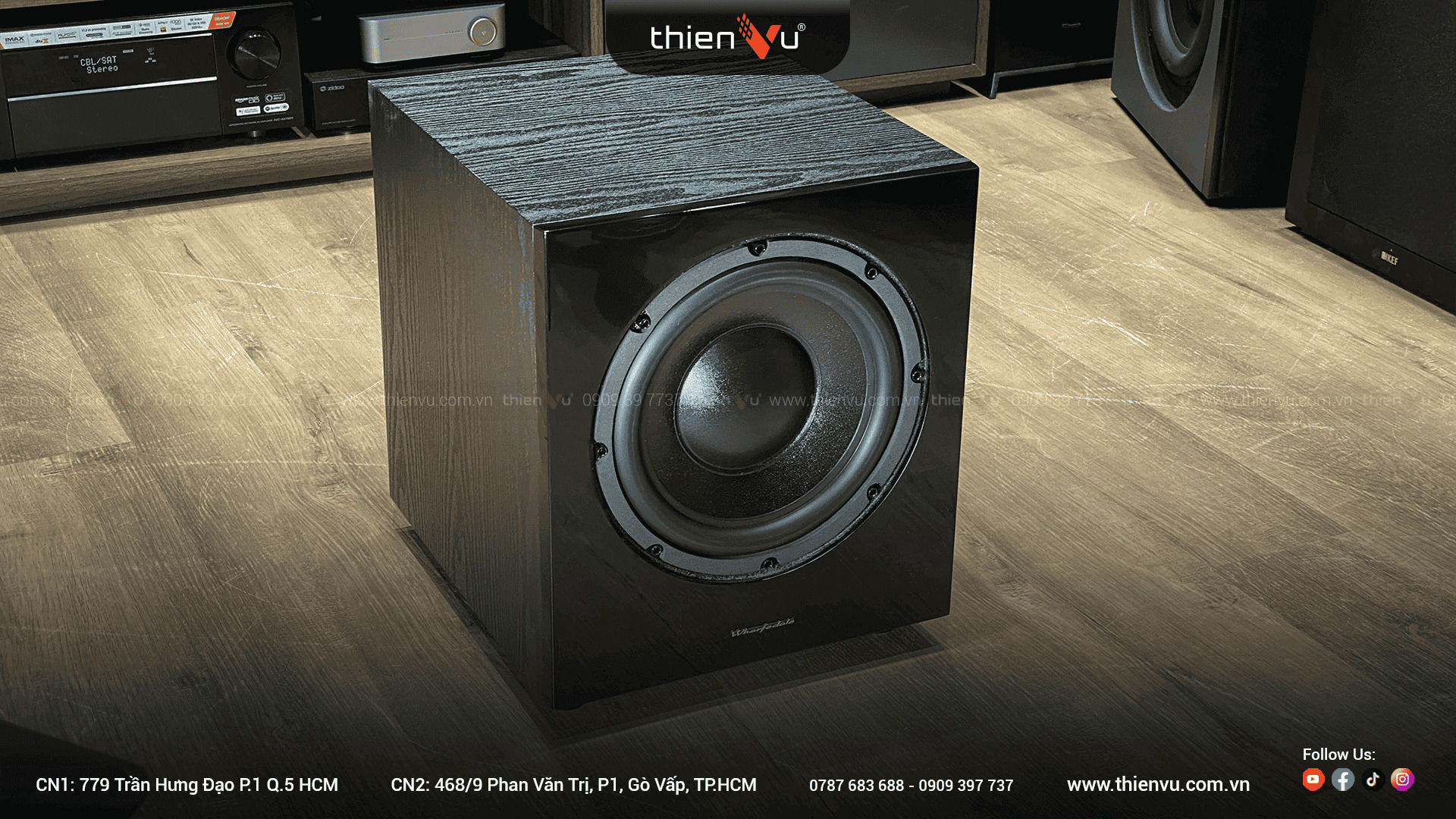 Loa Sub Wharfedale Subwoofer WH-D10 Chính Hãng - Hình 7