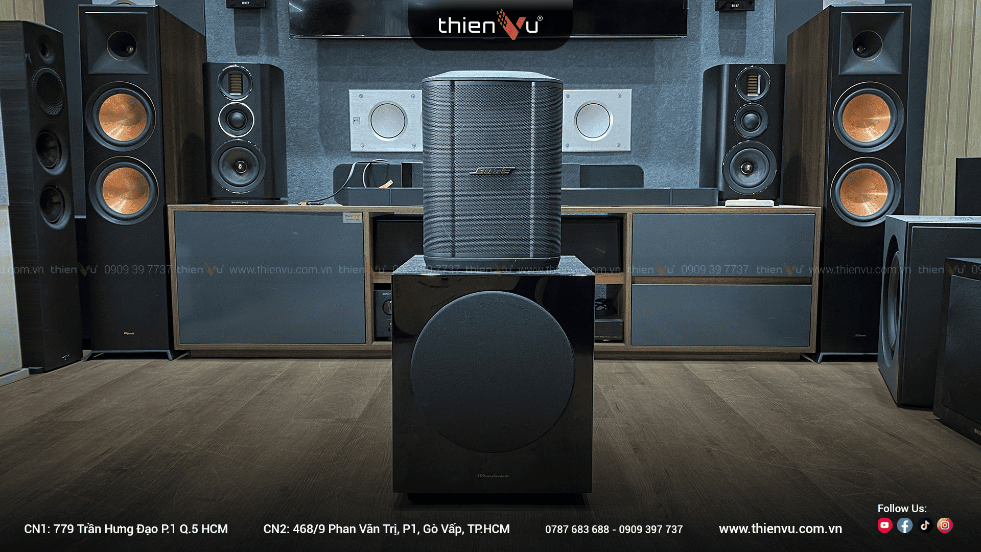 Loa Sub Wharfedale Subwoofer WH-D10 Chính Hãng - Hình 3