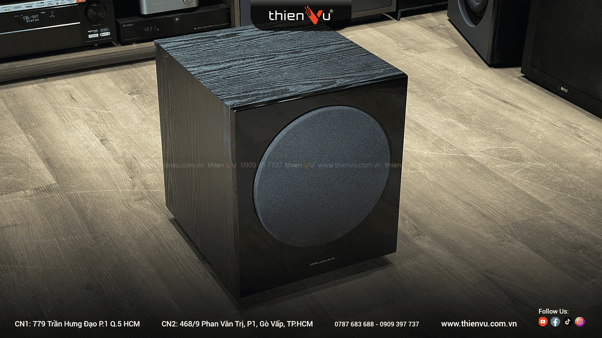 Loa Sub Wharfedale Subwoofer WH-D10 Chính Hãng - Hình 5