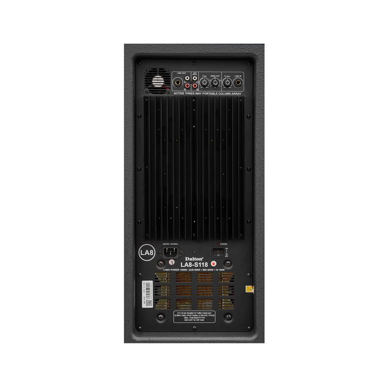 Loa karaoke di động Dalton LA8-S118 chính hãng - Hình 5