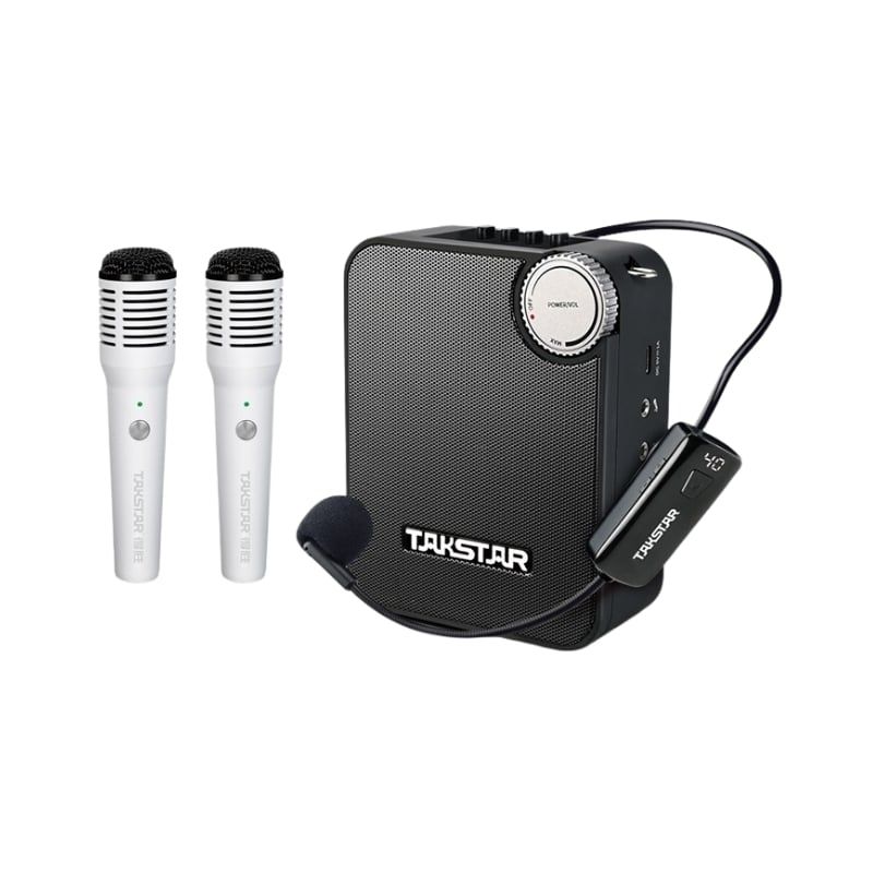 Loa Trợ Giảng Takstar E500w Dual Headset Chính Hãng - Hình 1
