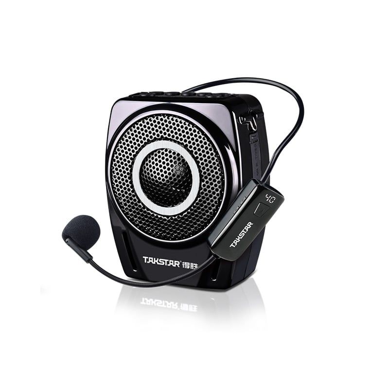 Loa Trợ Giảng Takstar E8W Mic Không Dây Cài Đầu Cao Cấp - Hình 1