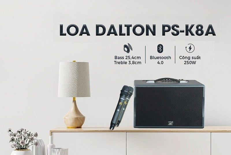 Loa Xách Tay Dalton PS-K8A chính hãng - Hình 5