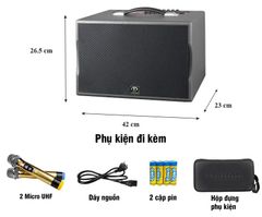 Loa Xách Tay Dalton PS-K8A chính hãng - Thumb 2