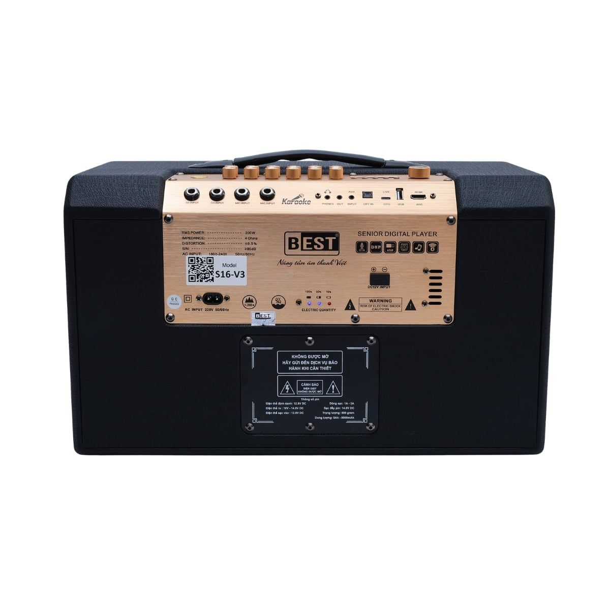 Loa Karaoke Di Động Best S16 Pro V3 - Hình 4
