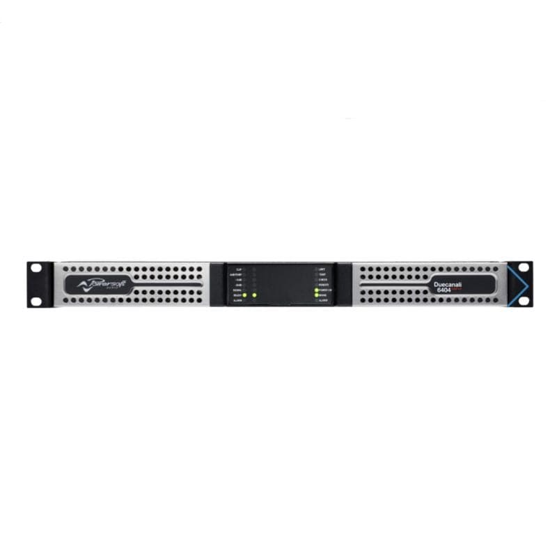 Main Power Amply Powersoft Duecanali 6404 DSP+D chính hãng - Hình 1