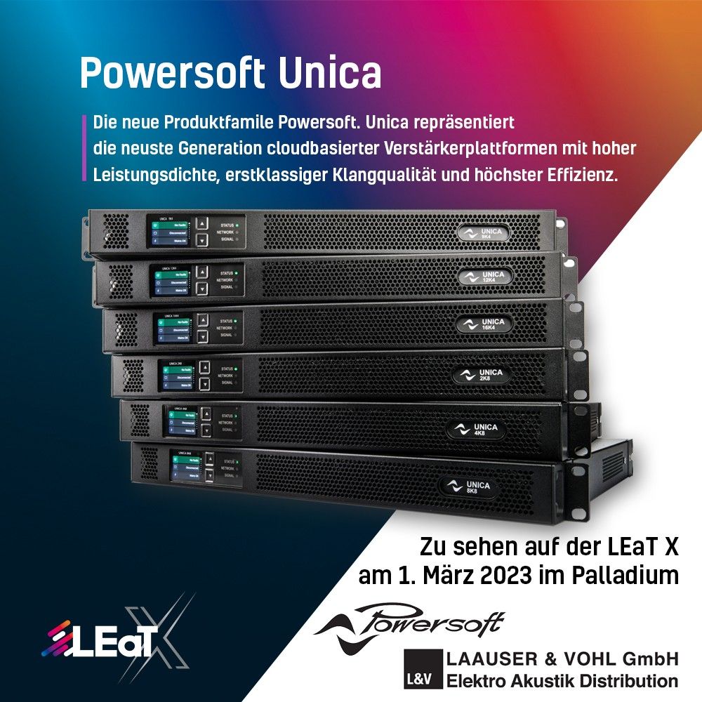 Cục Đẩy Công Suất 4 Kênh Powersoft Unica 4L | 12K4 - Hình 6