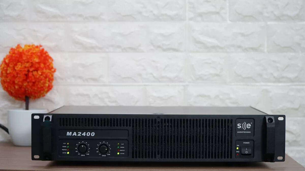 Cục đẩy công suất SE Audiotechnik MA-2400 chính hãng - Hình 3