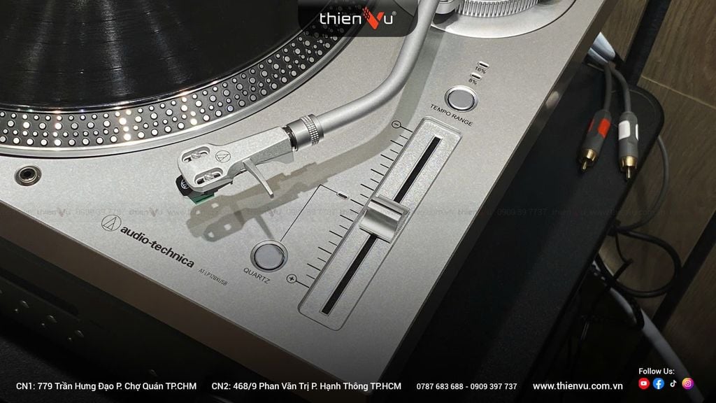 Mâm đĩa than Audio-Technica AT-LP120XUSB hiện đại - Hình 4