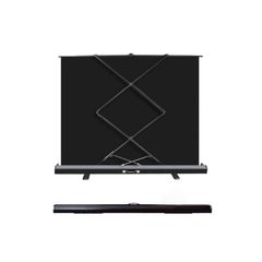 Màn Chiếu Di Động Để Sàn Kéo Tay Apollo Chính Hãng - Thumb 2