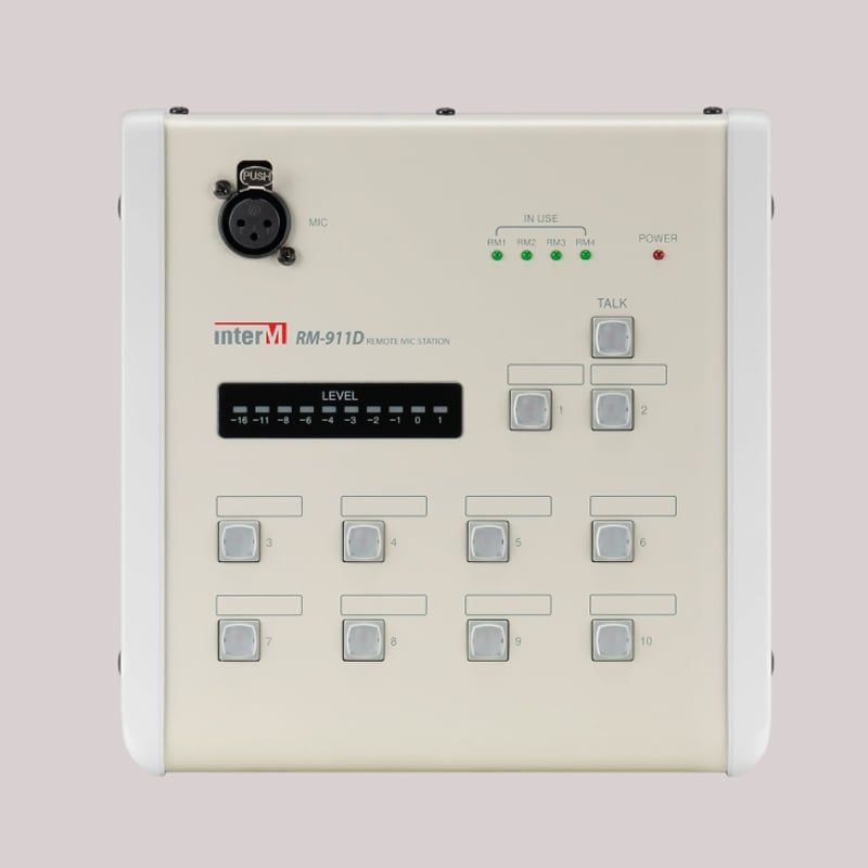 Trạm Micro Điều Khiển Từ Xa Để Bàn Inter-M RM-911D Chính Hãng - Hình 3