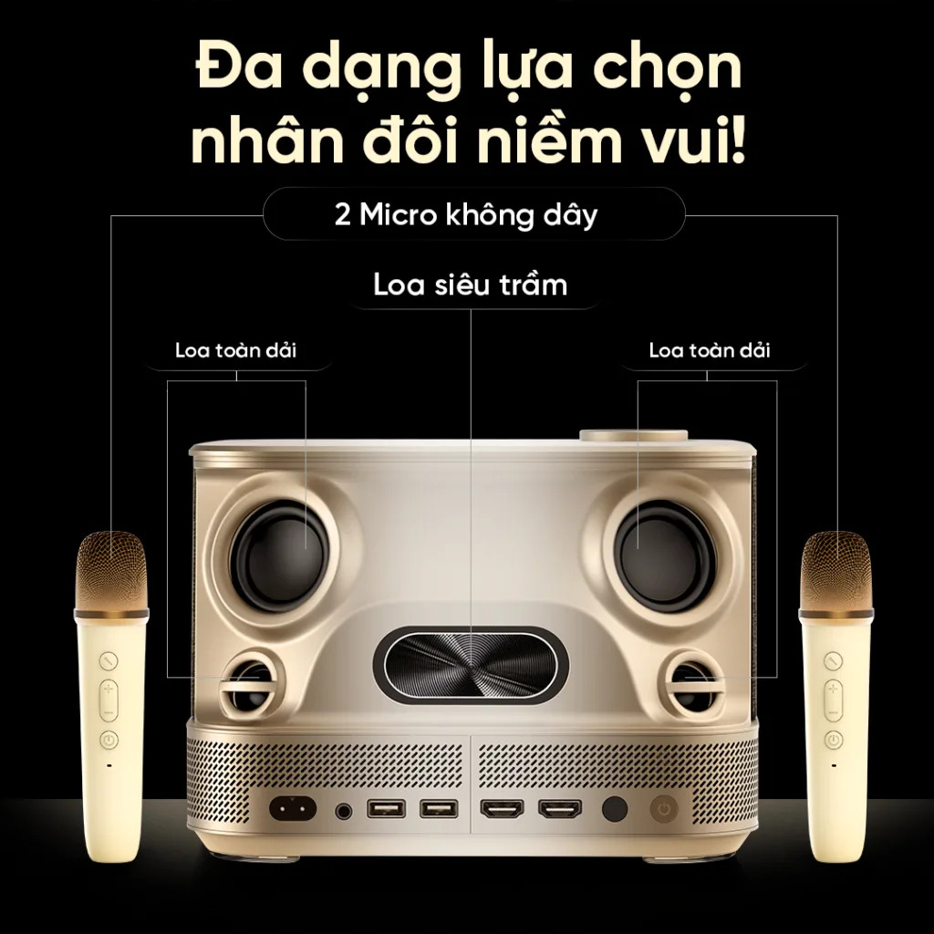 Máy Chiếu 4K Eroc Muse Chính Hãng - Hình 3
