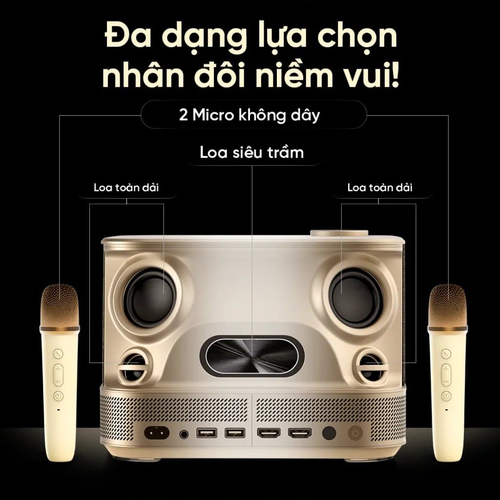 Máy Chiếu 4K Eroc Muse Chính Hãng - Hình 3
