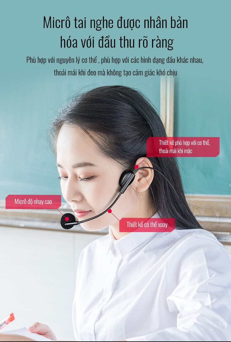 Máy Trợ Giảng Takstar E126A (Loa Kèm Micro Dây) Chính Hãng - Hình 6