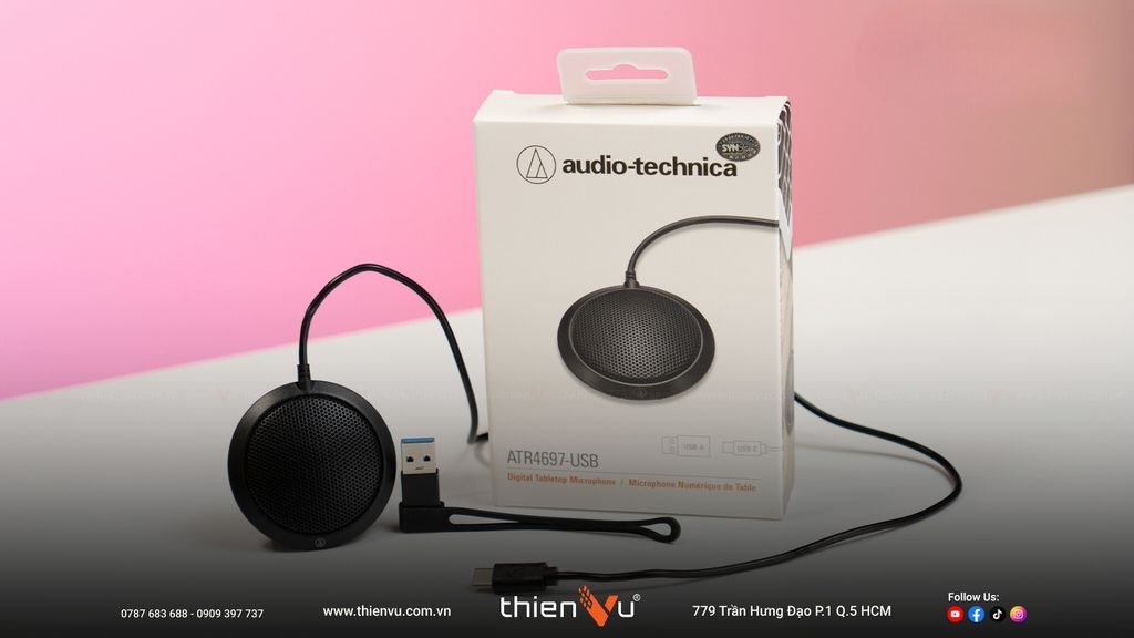 Microphone Audio-technica ATH-ATR4697-USB - Hình 4