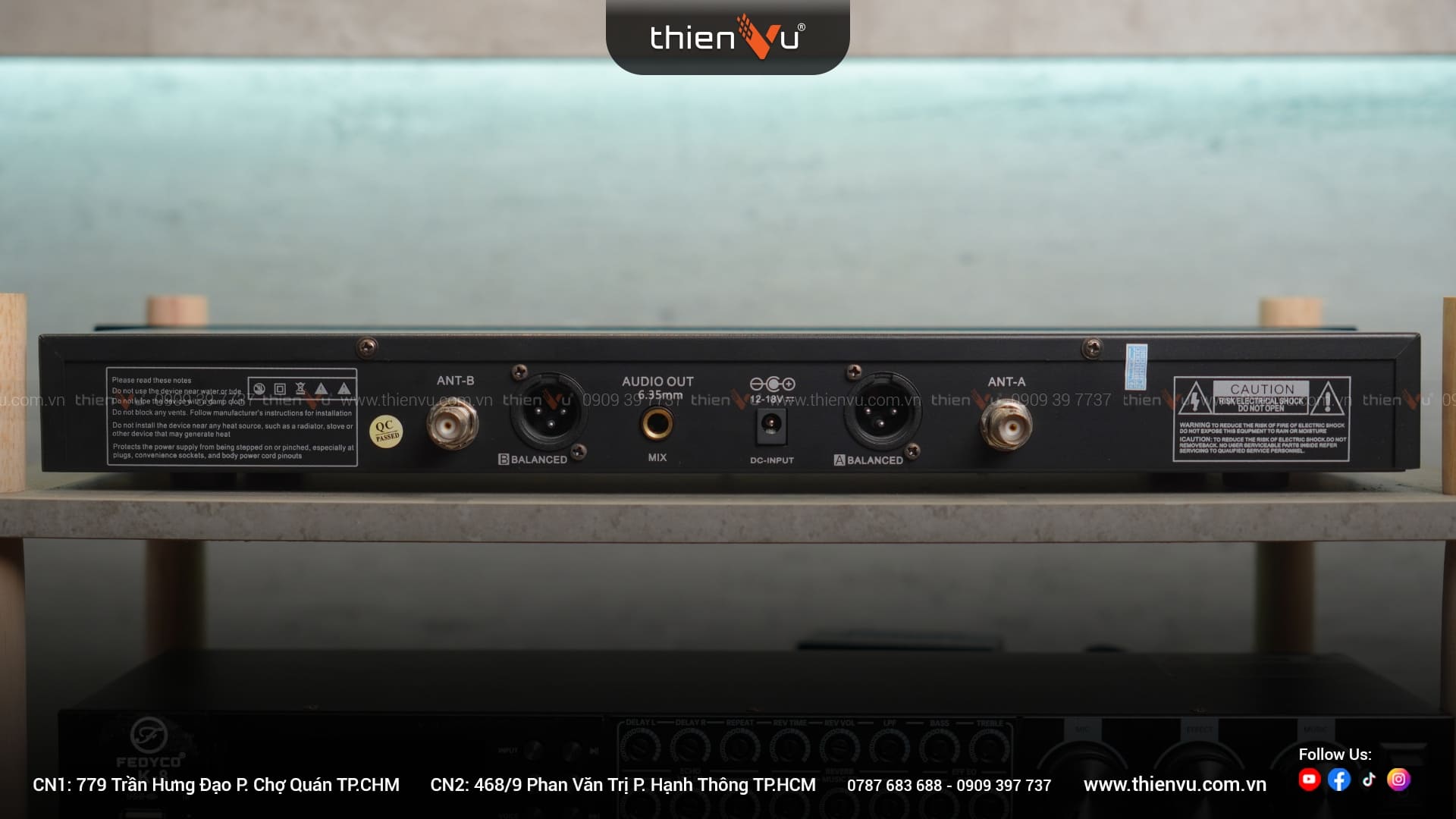 Micro Không Dây CAVS MX800 Chính Hãng - Hình 8