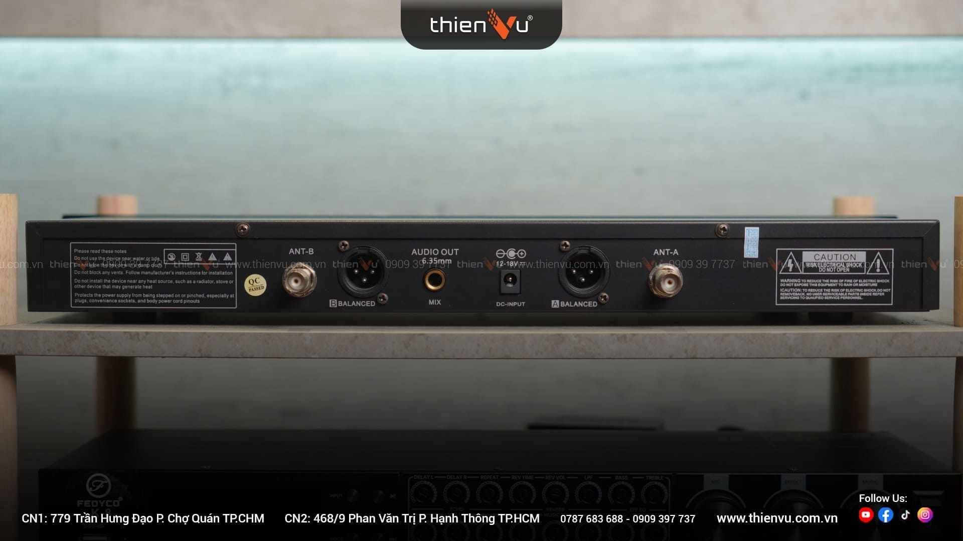 Micro Không Dây CAVS MX800 Chính Hãng - Hình 8