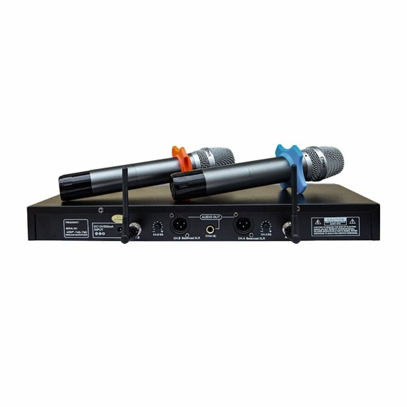 Micro karaoke không dây DMX U-1800 chính hãng - Hình 1