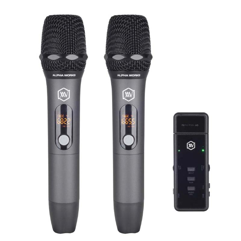 Micro Không Dây Alpha Works A6 Cao Cấp - Hình 1
