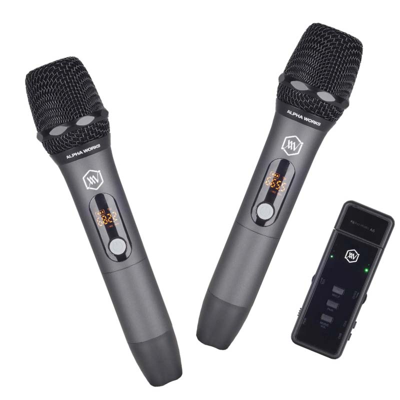 Micro Không Dây Alpha Works A6 Cao Cấp - Hình 2