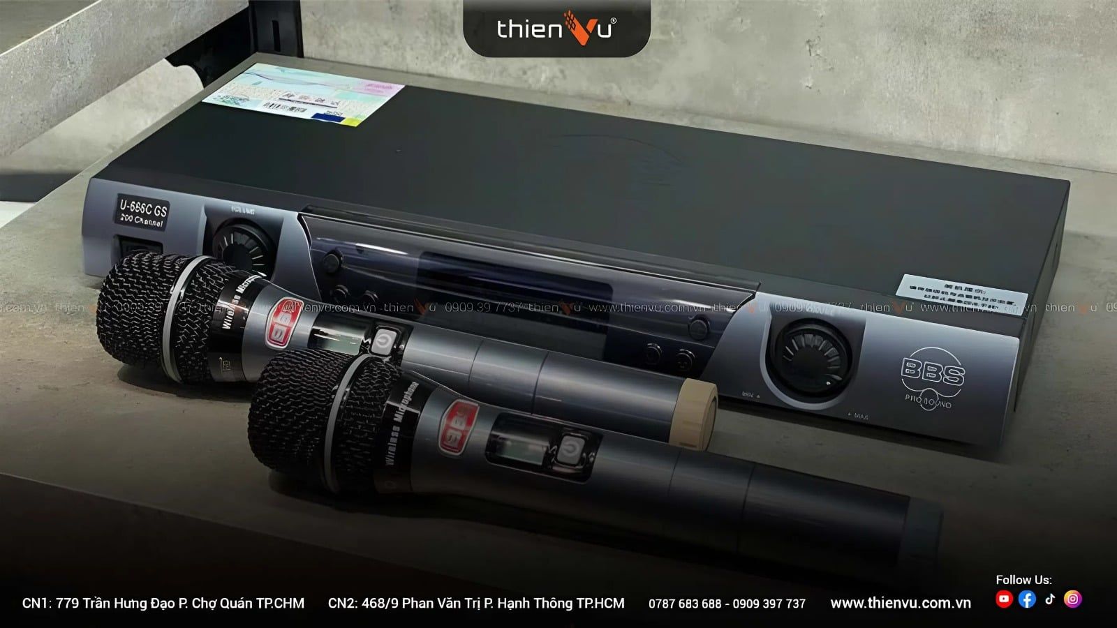 Hệ Thống Âm Thanh Hội Trường 70-100 Khách TV23 - Hình 5