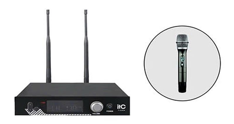 Micro Không Dây Cầm Tay ITC T-530A Chính Hãng - Hình 5