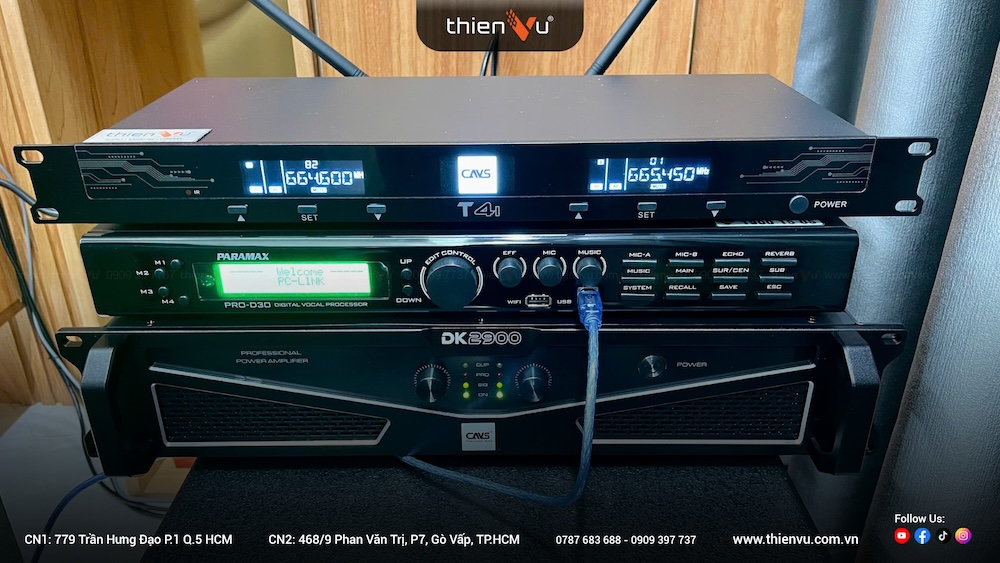 Hệ Thống Âm Thanh Phòng Họp - Hội Nghị 120-150m2 TV05 - Hình 4