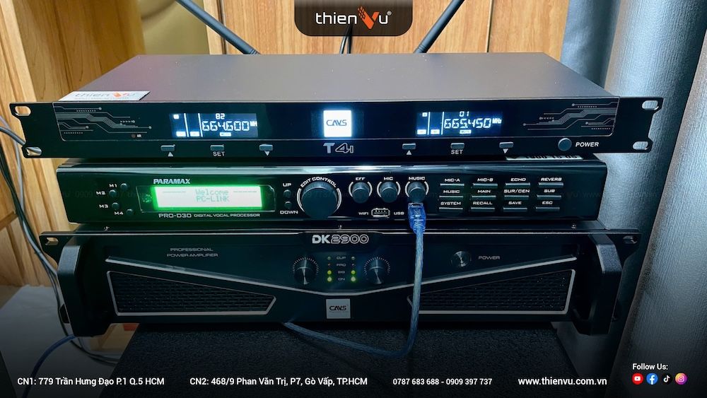 Hệ Thống Âm Thanh Phòng Họp - Hội Nghị 120-150m2 TV05 - Hình 4
