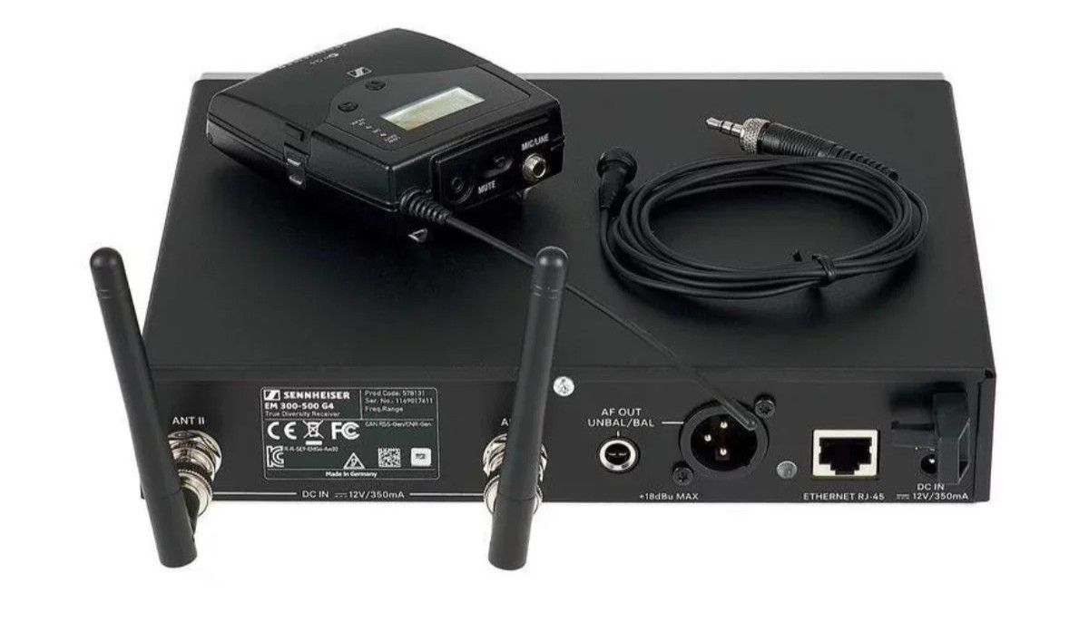 Micro Không Dây Cài Áo Sennheiser EW 300 G4-ME2-RC - Hình 2
