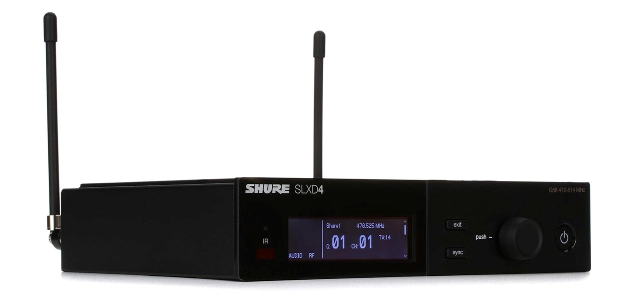 Micro Không Dây Shure SLXD24/B58 Chính Hãng - Hình 6