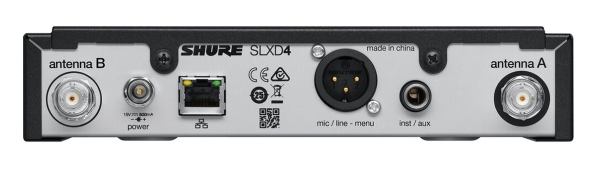 Micro Không Dây Shure SLXD24/B58 Chính Hãng - Hình 4