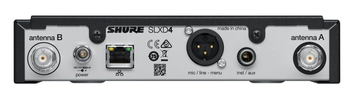 Micro Không Dây Shure SLXD24/B58 Chính Hãng - Hình 4