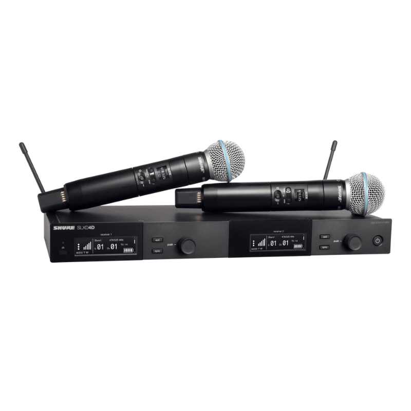 Micro Không Dây Shure SLXD24/B58 Chính Hãng - Hình 1