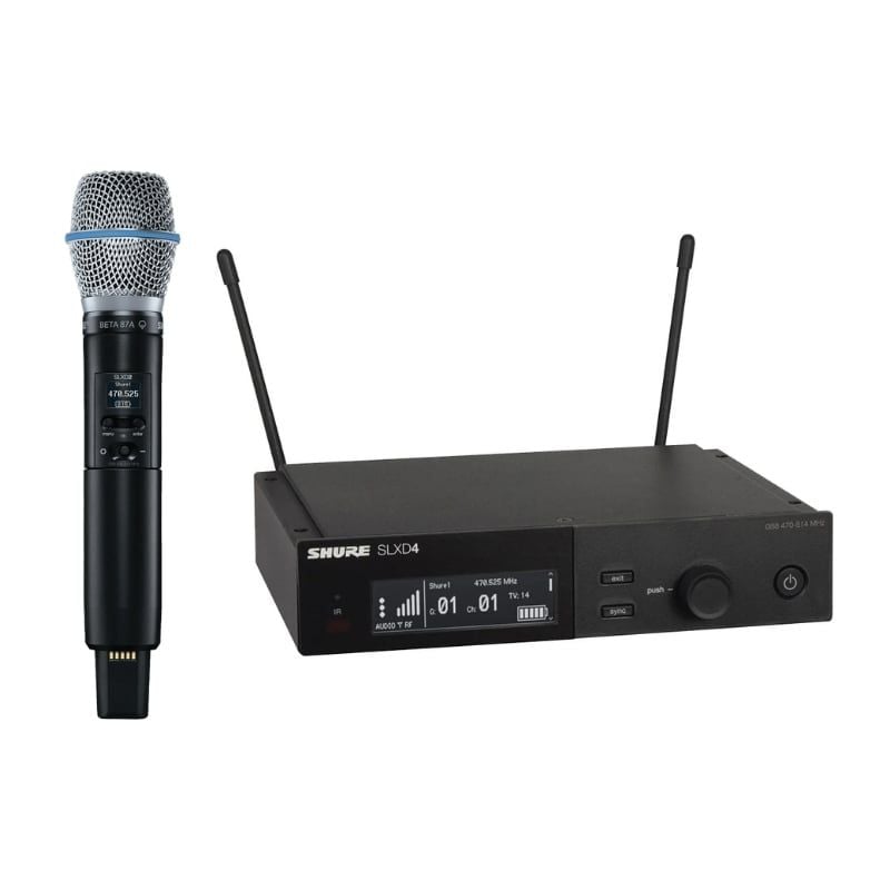 Micro Không Dây Shure SLXD24A/B87A Chính Hãng - Hình 2