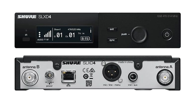 Micro Không Dây Shure SLXD24A/B87A Chính Hãng - Hình 6