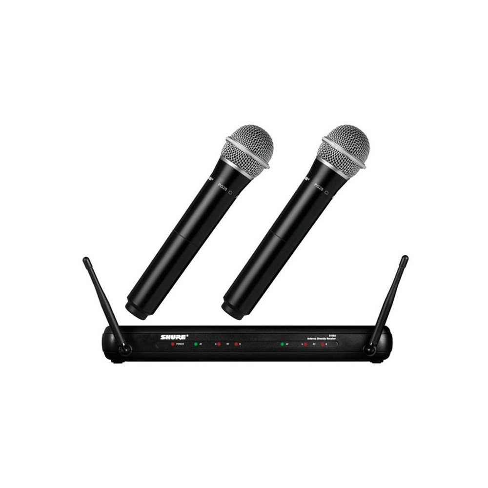 Micro karaoke không dây Shure SVX288E/PG58 chính hãng - Hình 2
