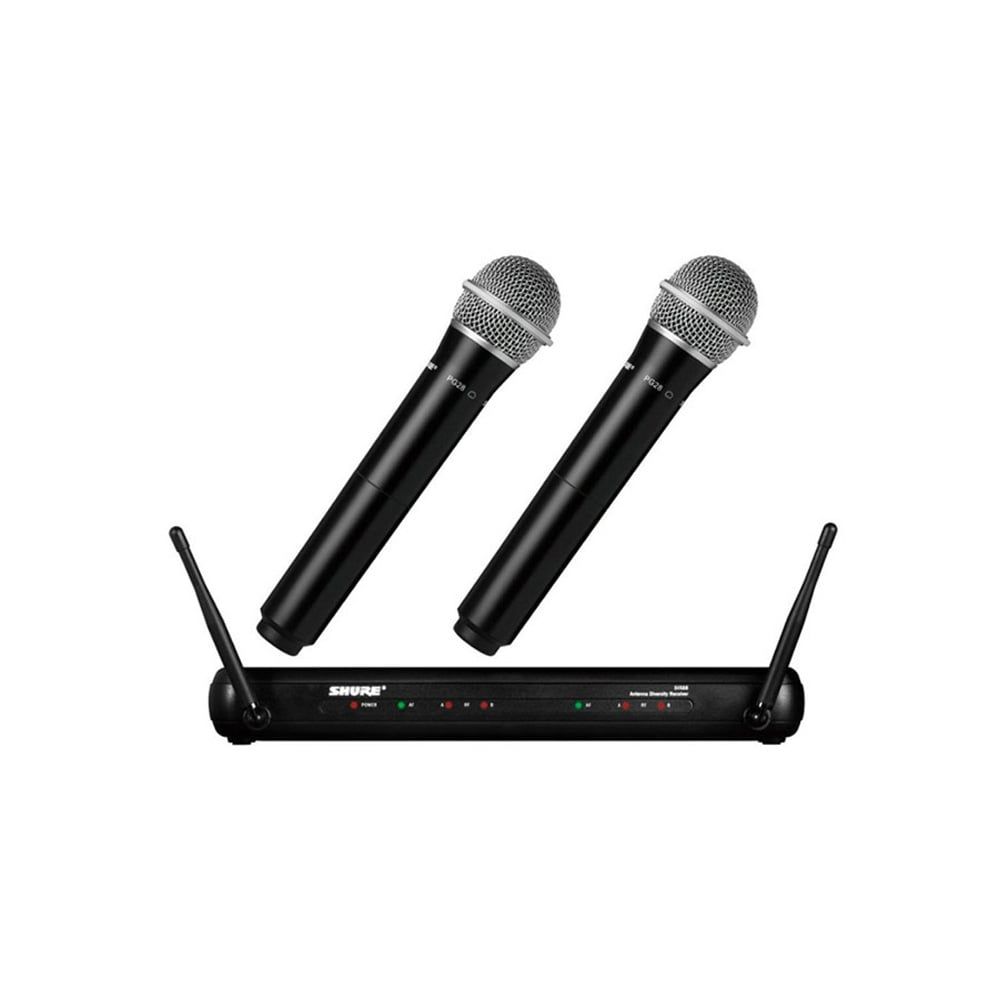 Micro karaoke không dây Shure SVX288E/PG58 chính hãng - Hình 2