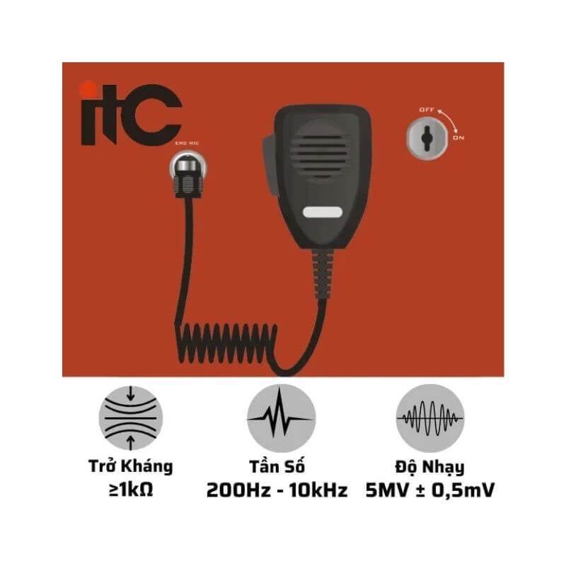 Micro ITC VA-WFM Sơ Tán Lắp Âm Tường Chính Hãng - Hình 3