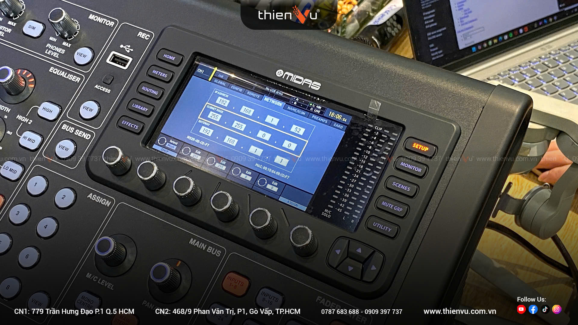 Mixer Midas M32R Live Chính Hãng - Hình 5