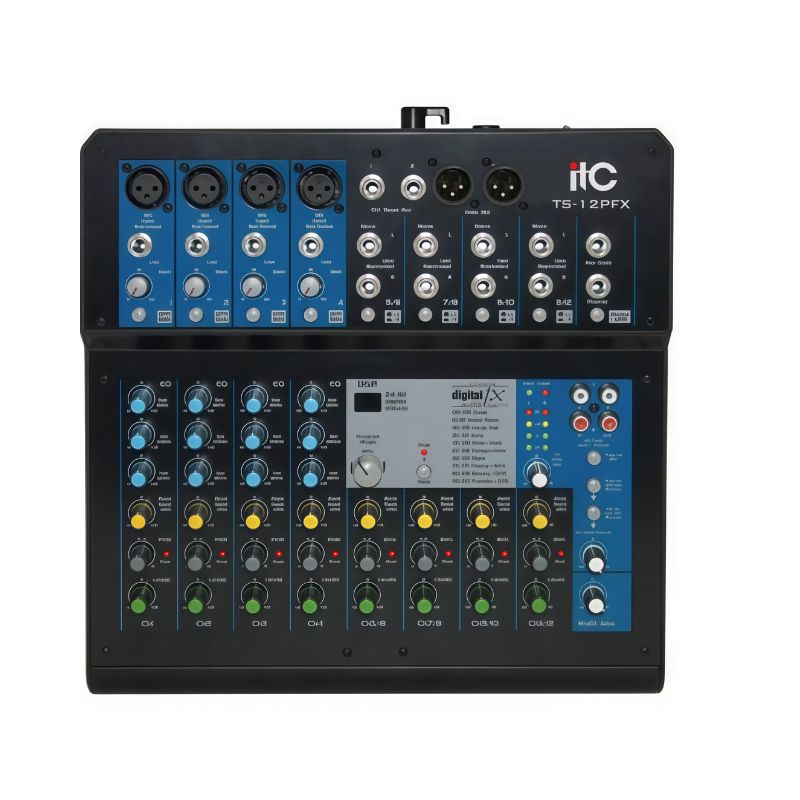 Mixer 12 Kênh ITC TS-12PFX Chính Hãng - Hình 1
