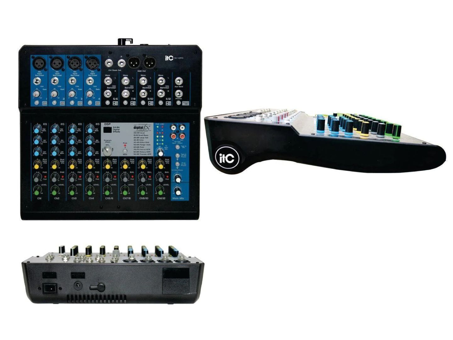 Mixer 12 Kênh ITC TS-12PFX Chính Hãng - Hình 6