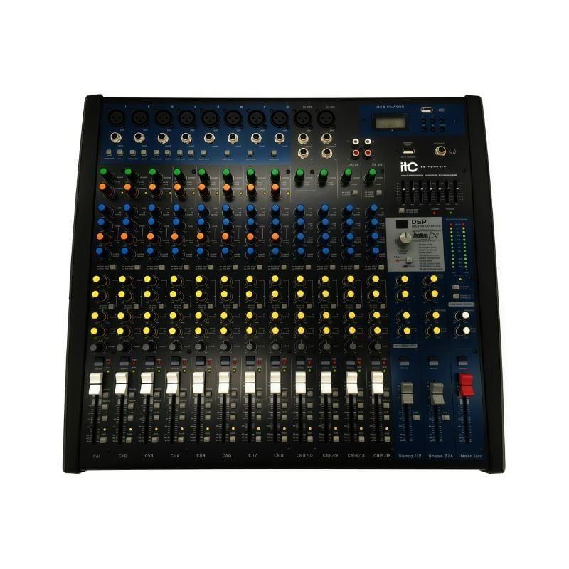 Mixer 16 kênh ITC TS-16PFX-4 Chính Hãng - Hình 1