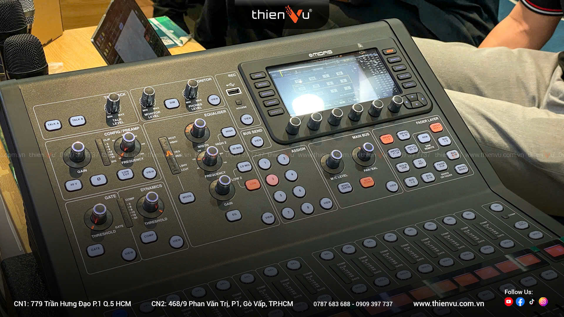 Mixer Midas M32R Live Chính Hãng - Hình 4