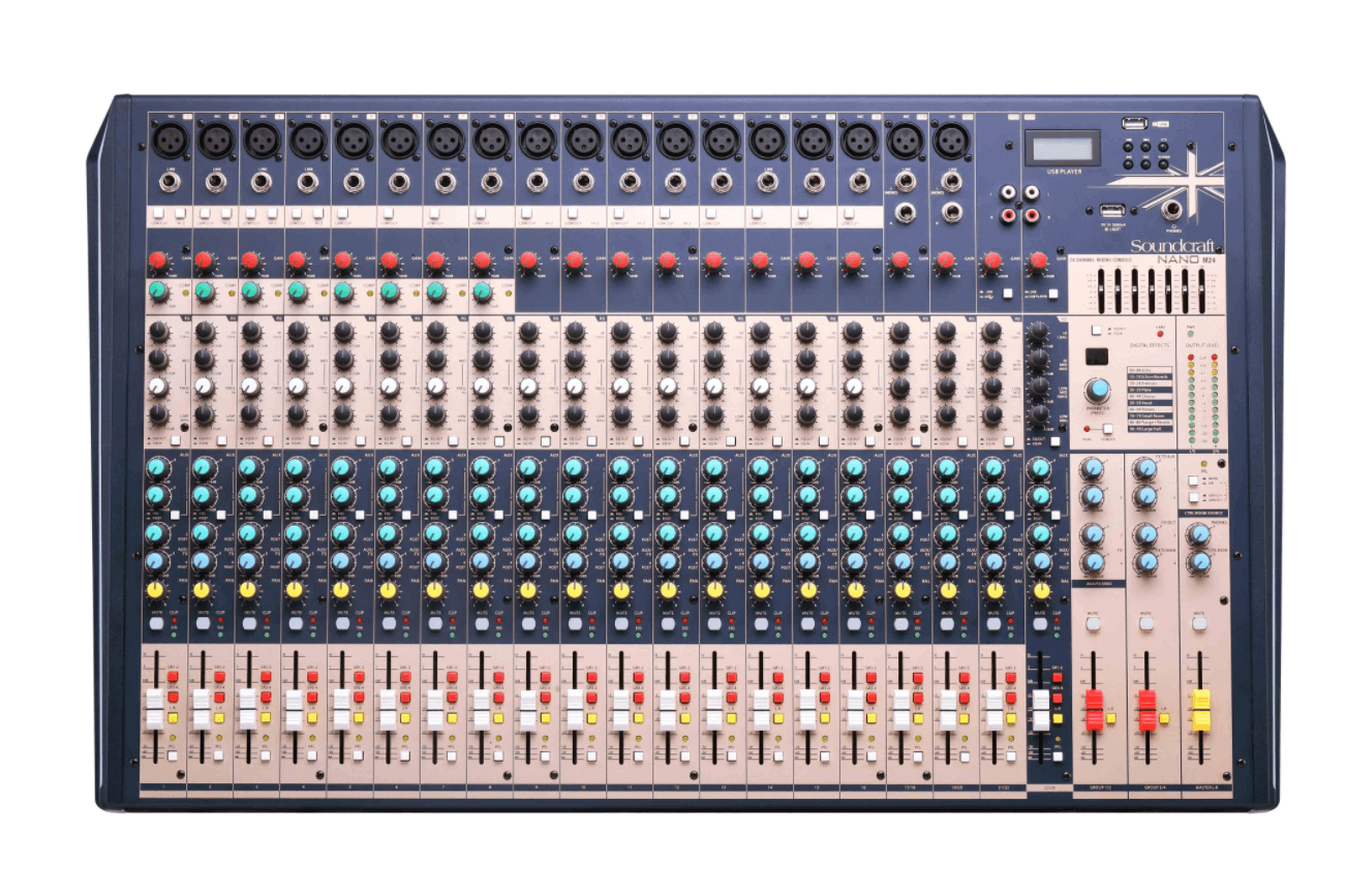 Mixer Soundcraft Nano M24 chính hãng - Hình 1