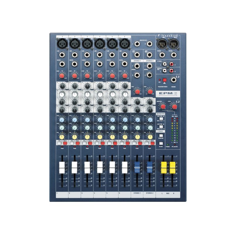 Mixer Soundcraft EPM6CH chính hãng - Hình 1