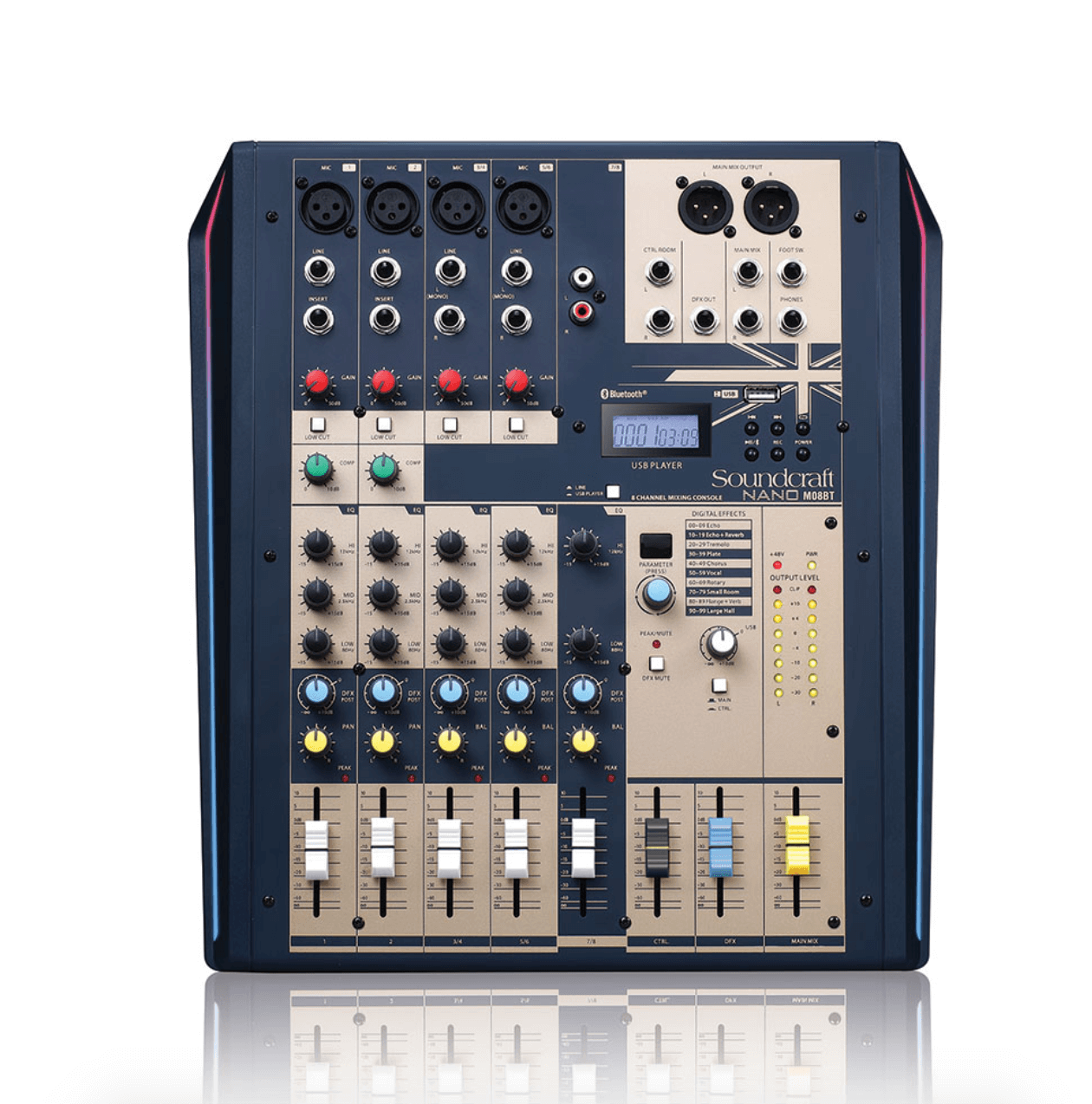 Mixer Soundcraft Nano M08BT chính hãng - Hình 1