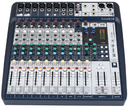 Mixer Soundcraft Signature 12 chính hãng - Hình 1