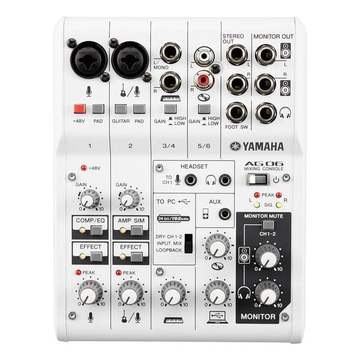 Mixer Yamaha AG06 Chính Hãng - Hình 3